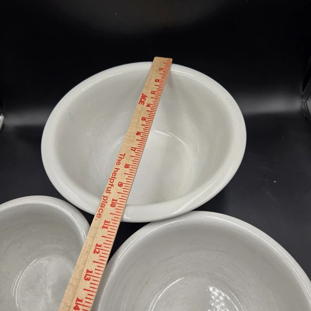 Corelle Country Cottagecore Nesting Bowls Set of Three‎ 1-2-3 Qt VTG Stoneware